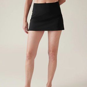 NWT Athleta  Black Tidal Swim Skirt Bikini Tankini Bottom